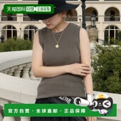 Classe女士全棉复古无袖 1h可退 日本直邮Deuxieme T恤夏日百搭不