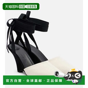 香港直邮Jacquemus 女士 帆布坡跟鞋 beige米色 舒适时尚