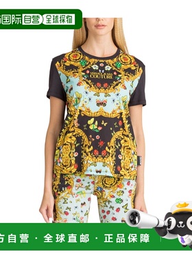 香港直邮Versace 徽标细节T恤 B2HUA7EP36242短袖