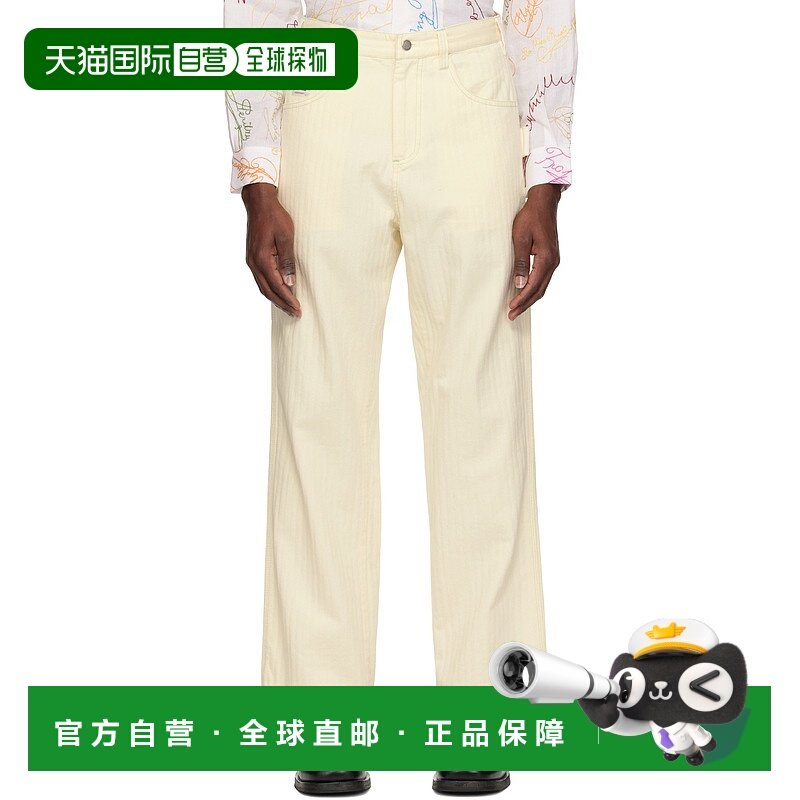 1h可退 香港直邮潮奢 Bode 男士 灰白色 Greenskeeper Knolly Bro