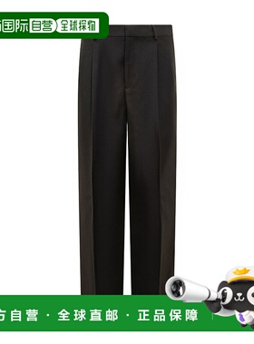 香港直邮Versace 徽标休闲裤 10127221A07978范思哲羊毛