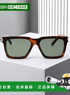 香港直邮SAINT LAURENT 男士太阳镜 SL610003 CO 灰色 Sl 610 Sun