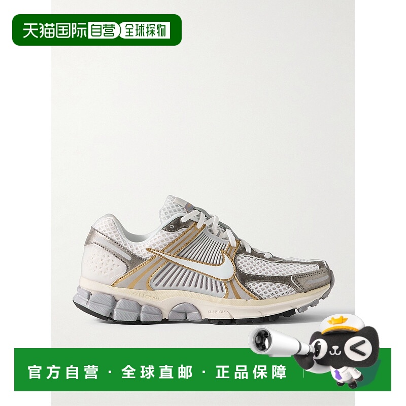 1h可退 香港直邮Nike 耐克 男士 Zoom Vomero 5 皮质橡胶边网纱运