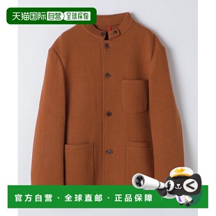 1h可退 日本直邮SHIPS 男士羊毛混纺立领夹克 BATEAUX DE SHIPS款