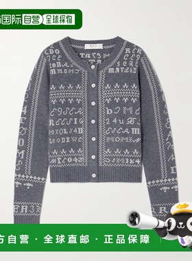 1h可退 香港直邮SEA 海洋 女士 Kit 刺绣羊毛针织开衫 RS26076Cha