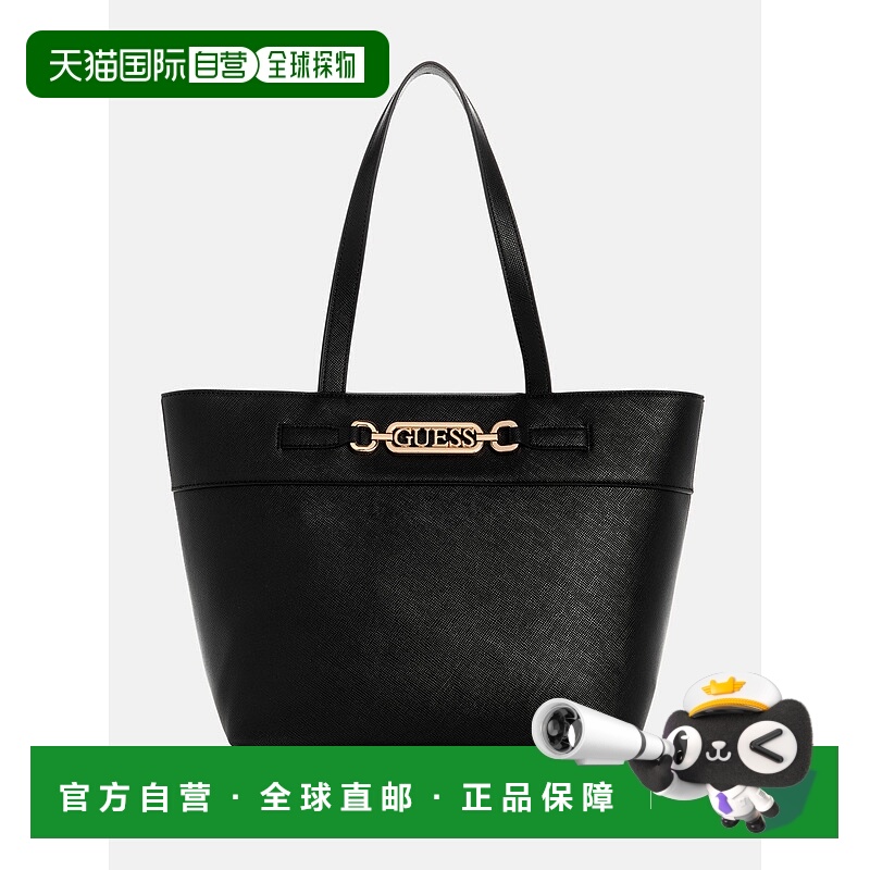 自营guessJayla Carryall - black floral print 美国奥莱直发