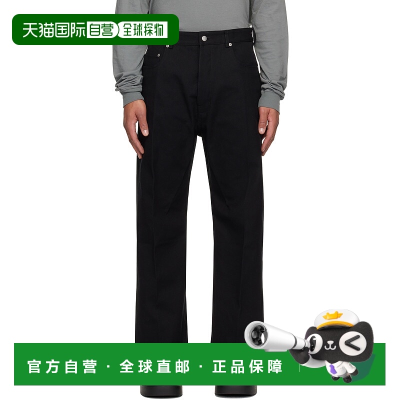 香港直邮rick owens 瑞克 欧文斯 男士 黑色 Concordians Geth 牛