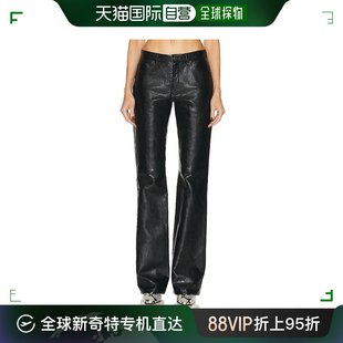 女士 AK0693 皮革裤 Studios 艾克妮 Acne 子 香港直邮潮奢
