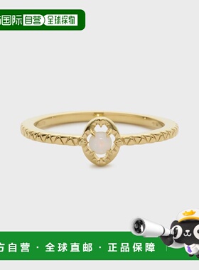 1h可退 日本直邮NOJESS 女士黄金镀层欧泊戒指 30253111083蛋白石