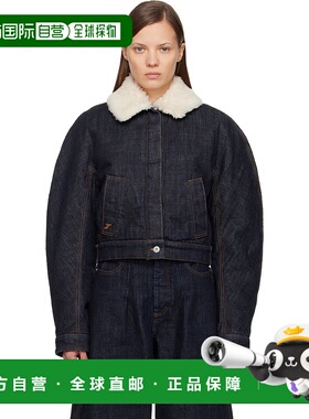 1h可退 香港直邮潮奢 Jacquemus 女士 海军蓝 The Ovalo de-Nîmes