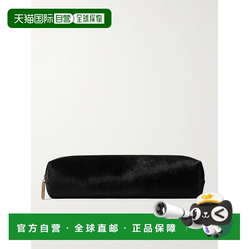 1h可退 香港直邮KHAITE 女士 Kye 小牛毛手包 H4016977 black黑色