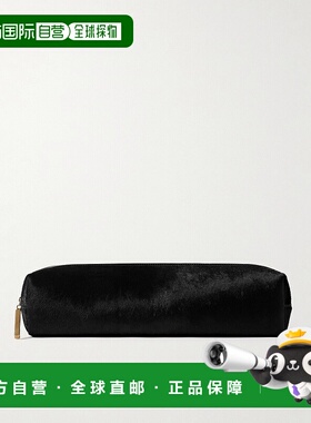 1h可退 香港直邮KHAITE 女士 Kye 小牛毛手包 H4016977 black黑色