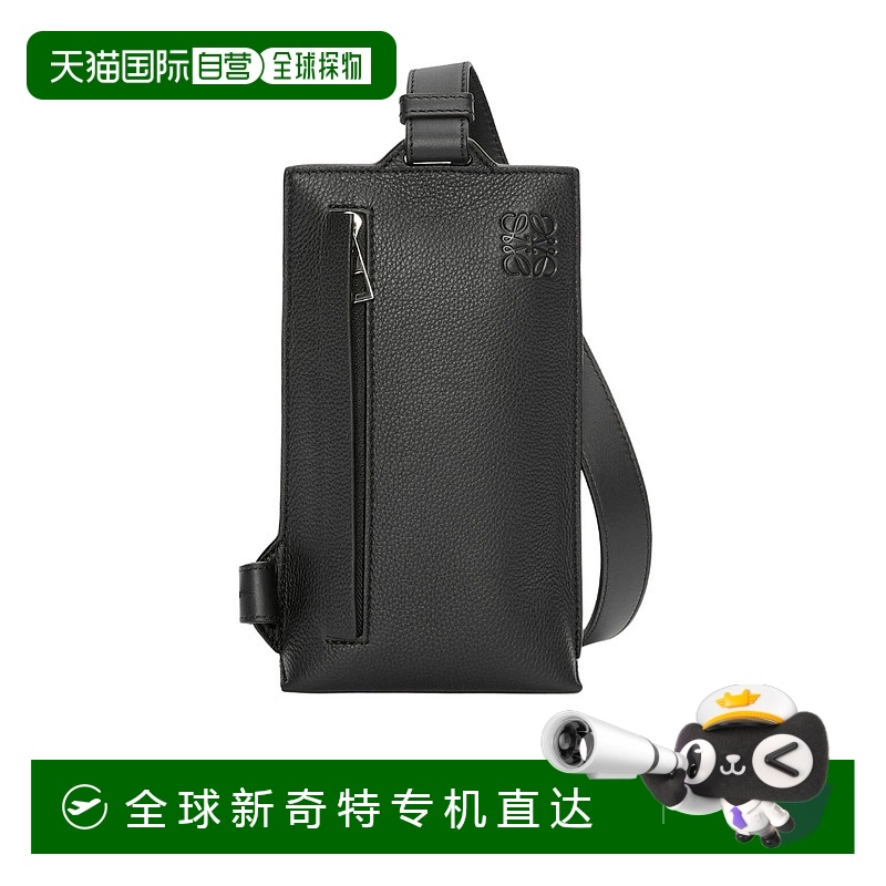 香港直邮LOEWE 男士斜挎包 C660P02X011100 CO 黑色 Loewe Crossb