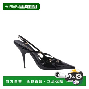 香港直邮MIU MIU 5I013E069FM105F0002 黑 女士高跟鞋 1h可退