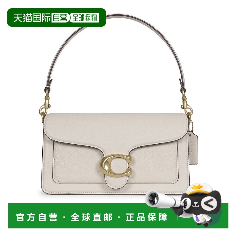 香港直邮COACH 女士斜挎包 CH857B4HA CO 白色 Tabby 26 Leather