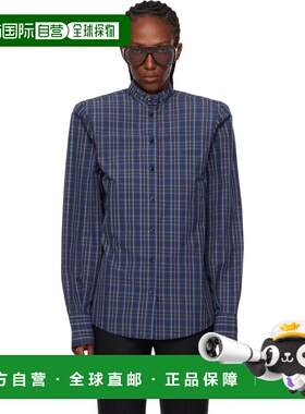 1h可退 香港直邮Mugler 穆勒 女士 蓝色 Power 衬衫 26P1TO085627