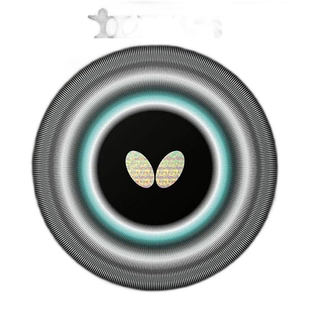 【日本直邮】BUTTERFLY蝴蝶 乒乓球拍胶皮00430S黑(278)U ILB13BK