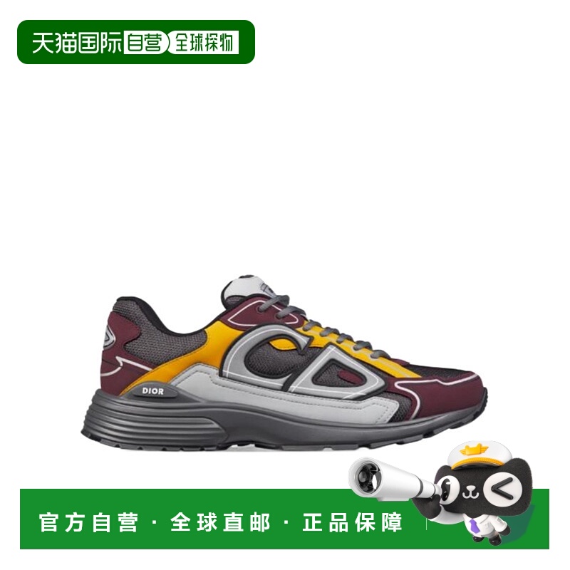 香港直邮DIOR 男士运动鞋 3SN279ZRBH427 AW2024 灰色