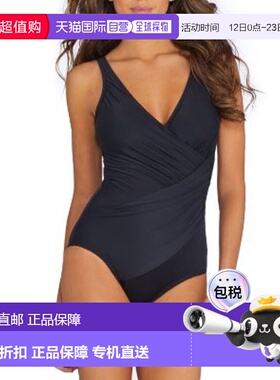 自营Miraclesuit Oceanus 6516388DD Swimsuit Women's Black Str