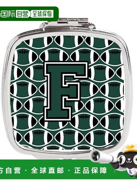 自营 Carolines Treasures CJ1071-FSCM 字母 F 足球绿色和白色紧