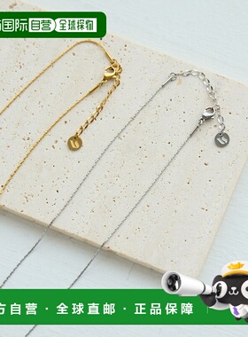 1h可退 日本直邮VIS 女士窄款混链不锈钢项链 2025ABVZ15230