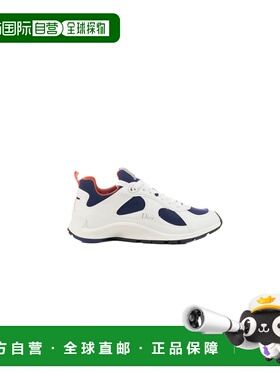 1h可退 香港直邮潮奢 DIOR 迪奥 男士 运动鞋 3SN352ACLH white白