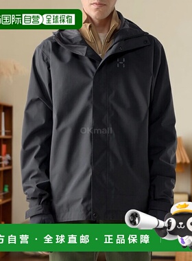 韩国直邮HAGLOFS Breeze Proof Jacket M 纯黑色 (607680-2C5) 防