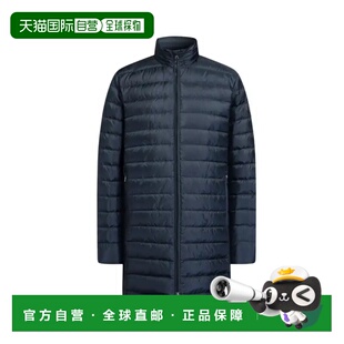 1h可退 香港直邮Emporio Armani 海军蓝色徽标羽绒服 6ZPK12PN22Z