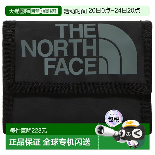 香港直邮THE NORTH FACE 男士钱包 5110177TNFBLACKBLACK