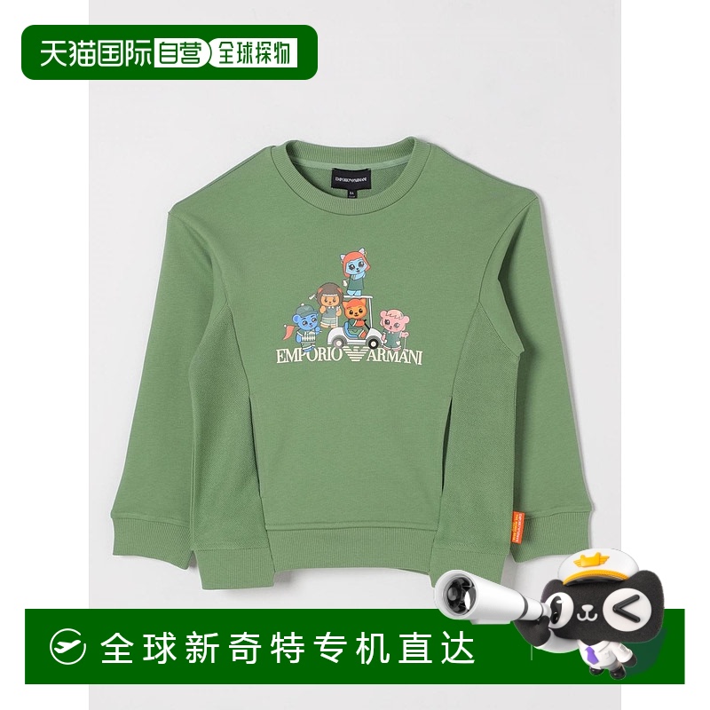 1小时内可退 香港直邮EMPORIO ARMANI 男童卫衣 EB000270AF13552U