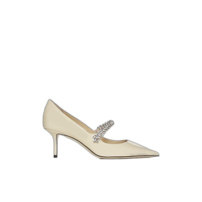 香港直邮JIMMY CHOO 女士高跟鞋 BINGPUMP65PATLINEN SS2025单鞋