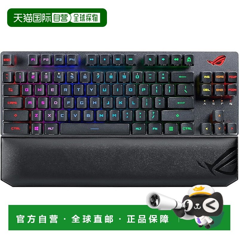 【日本直邮】Asus华硕游戏键盘 无线/ROG RX机械开关/2.4GHz/蓝牙