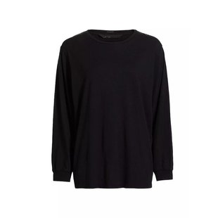 美国直邮Mother Rowdy 宽松版长袖T恤 女装休闲百搭棉质上衣