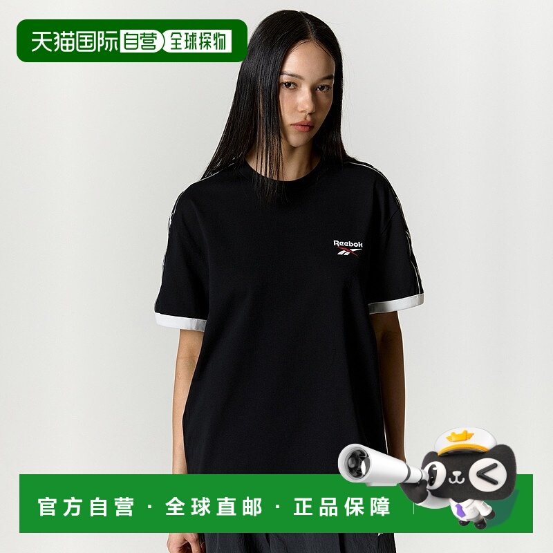 韩国直邮Reebok锐步女款T恤RETS5ER37BK短袖