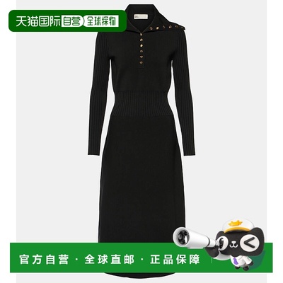 1h可退 香港直邮Tory Burch 托里 伯奇 女士 Polo 针织连衣裙 000
