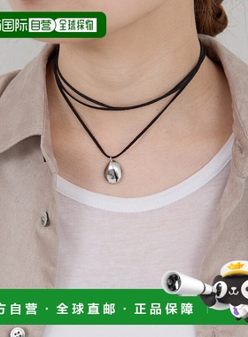 1h可退 日本直邮GALLARDAGALANTE 女士 绒面感 金属吊坠 项链 GGZ