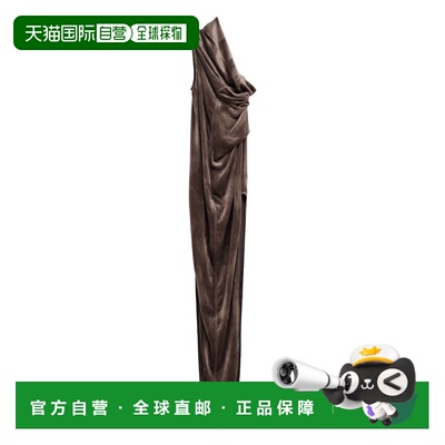 香港直邮RICK OWENS 女士连衣裙 RP02E4509V78 SS2026 棕色 