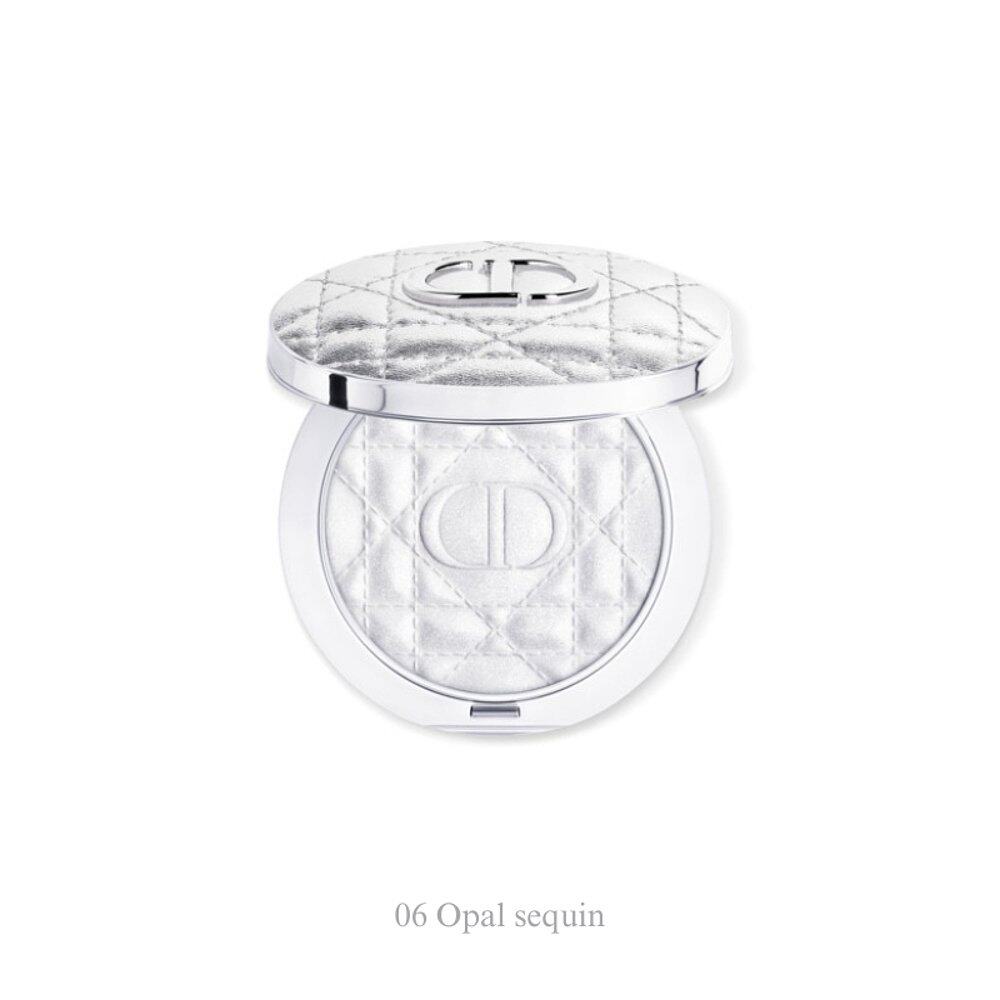 Dior/迪奥2025新品钻石闪耀皮革高光粉饼-06 Opal sequin 6g
