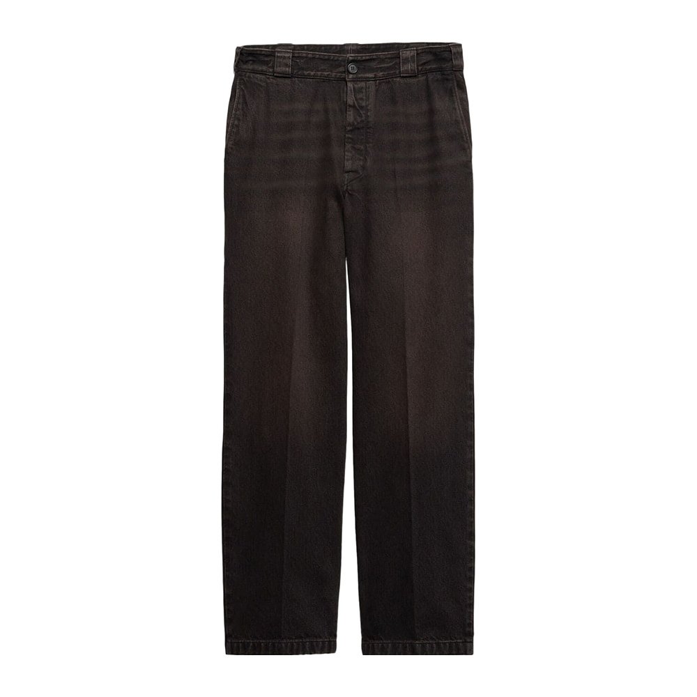 PRADA 男士牛仔裤 GEP272142DS182F0631 AW2024 黑色