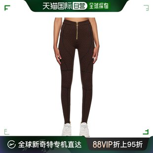 棕色 女士 紧身裤 巴尔曼 Monogram 黑色 Balmain 香港直邮潮奢