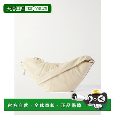 1h可退 香港直邮潮奢 Lemaire 男士 牛角包形大号饰板全粒面皮革