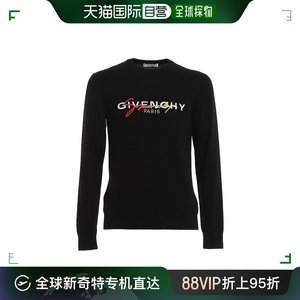 Givenchy纪梵希男士卫衣印花黑色修身日常舒适长袖印花