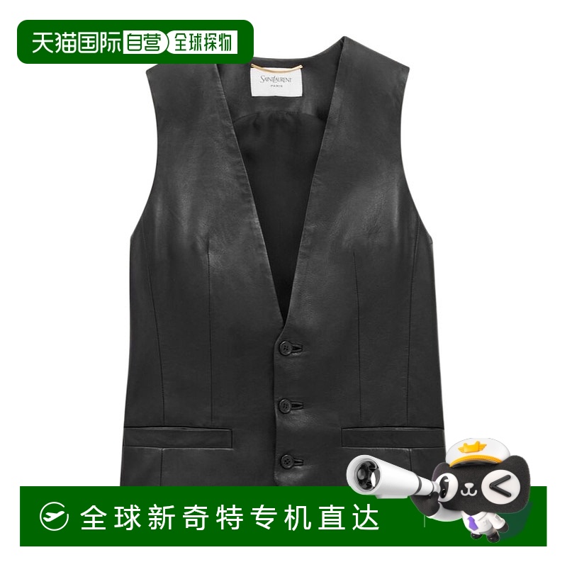 1h可退 香港直邮SAINT LAURENT 女士马甲 818930YCOJ21000 SS2025