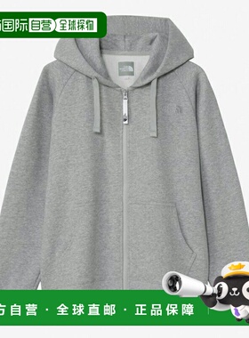 日本直邮THE NORTH FACE 女士后视图全拉链连帽衫 NTW12442