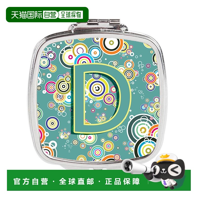 自营 Carolines Treasures CJ2015-DSCM 字母 D 圆圈圆圈青正品