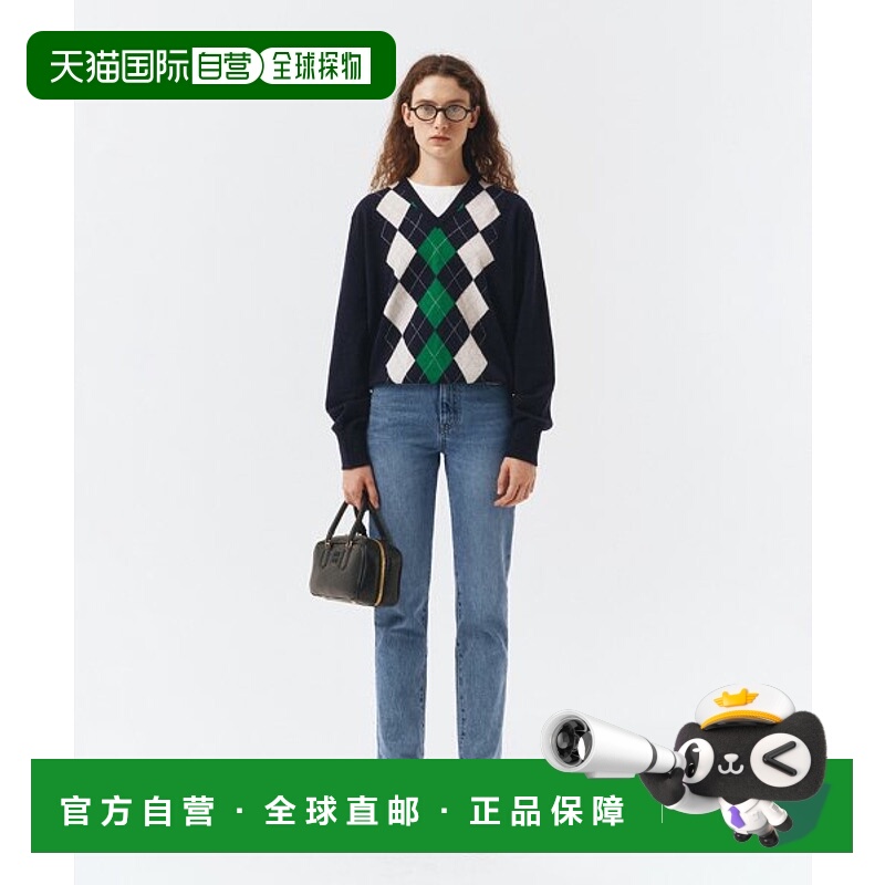 韩国直邮Dunst2023秋冬新品中性风经典女款牛仔裤UDPA3C204B2