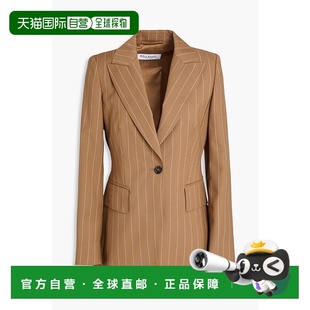 香港直邮MaxMara 外套 麦斯玛拉 细条纹羊毛西装 2310 女士 1h可退