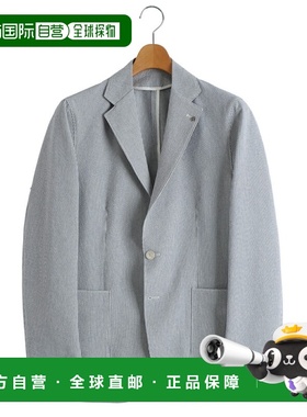 日本直邮TAGLIATORE SINGLE 2B JACKET SEERSUCKER G-LIGHT12K-34