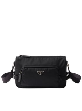 PRADA 男士斜挎包 2VH1922DMGVOOOF0002 AW2025 黑色