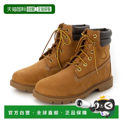 日本直邮Timberland LINDEN WOODS 6英寸防水蕾丝靴 小麦色